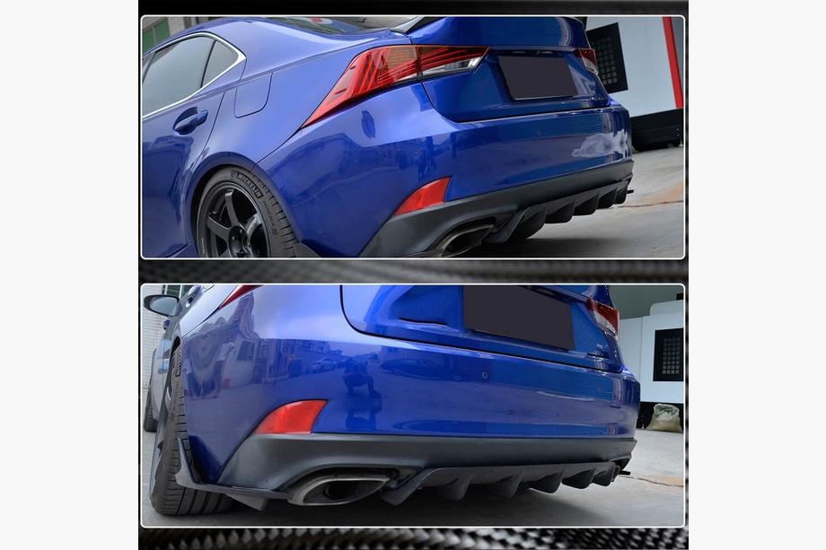 Lexus IS 2013- Difuzor bara spate (pentru Base/F-Sport 2016-2020, Carbon) Image