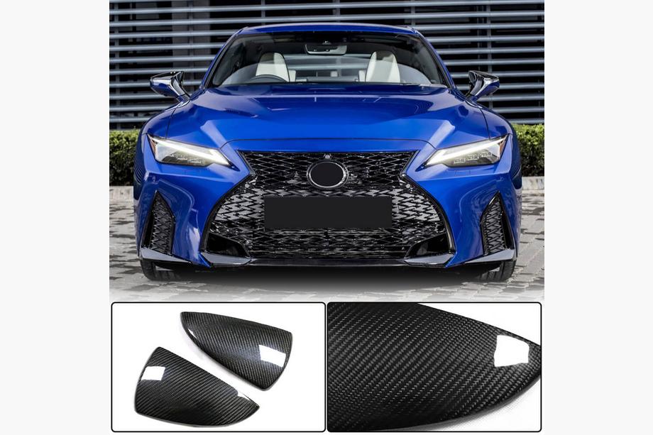 Lexus IS 2013- Capace Oglinzi (pentru 2020+, Carbon Uscat) Image