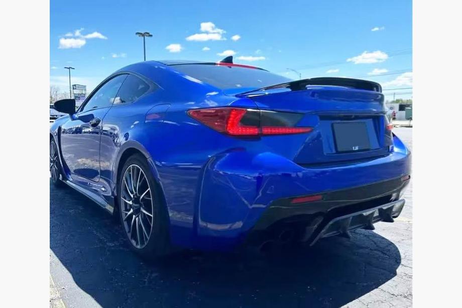 Lexus RC 200t 2014- Difuzor bara spate pentru RC F 2014-2018, Carbon Foto 3
