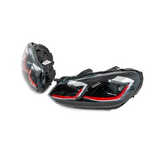 Faruri fata Golf 7 Style Red (fara unitati de control, 2 buc) foto 4