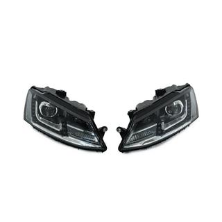 Faruri fata LED cu lumini de zi (2 buc) Volkswagen Jetta 2011-2018 foto 3