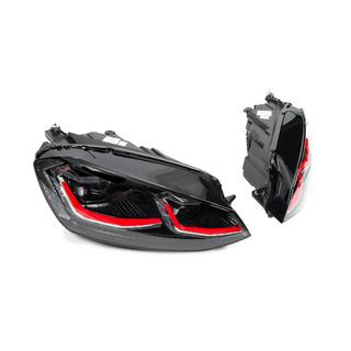 Faruri fata Red (2012-2017, 2 buc) Volkswagen Golf 7/E-Golf 2012-2020 foto 4