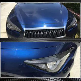 Eyelids faruri (pentru Q50 2014-2017, Carbon) Infiniti Q50/Q60 2013-2024 foto 3