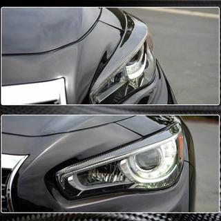 Eyelids faruri (pentru Q50 2014-2017, Carbon) Infiniti Q50/Q60 2013-2024 foto 4