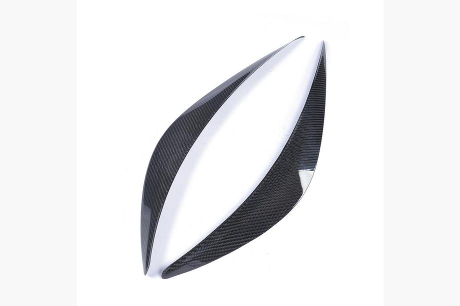 Infiniti Q50/Q60 2013-2024 Eyelids faruri (pentru Q50 2014-2017, Carbon) Foto 6