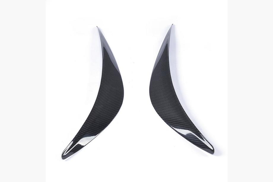 Infiniti Q50/Q60 2013-2024 Eyelids faruri (pentru Q50 2014-2017, Carbon) Foto 7