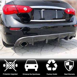 Difuzor bara spate V1 pentru Q50 Base/Sport 2014-2017, Carbon Infiniti Q50/Q60 2013-2024 foto 2
