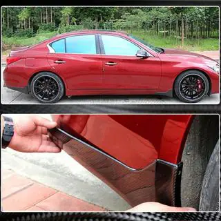 Aparatori noroi (pentru Q50 Base/Sport 2014-2017, Carbon) Infiniti Q50/Q60 2013-2024 foto 3
