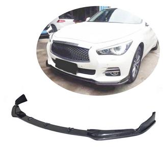 Lip Bara Fata V1 pentru Q50 Base 2014-2017 Carbon Infiniti Q50/Q60 2013-2024 foto 1