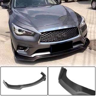 Lip bara fata V1 pentru Q50 Base 2018-2023 Carbon Infiniti Q50/Q60 2013-2024 foto 2