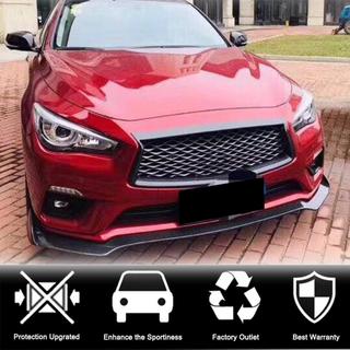Lip bara fata V1 pentru Q50 Base 2018-2023 Carbon Infiniti Q50/Q60 2013-2024 foto 3