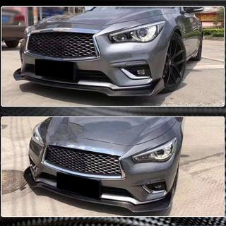 Lip bara fata V1 pentru Q50 Base 2018-2023 Carbon Infiniti Q50/Q60 2013-2024 foto 4