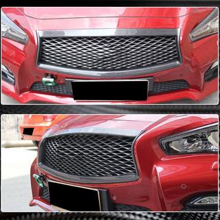 Rama grila fata (pentru Q50 Base/Sport 2014-2017, Carbon) foto 4