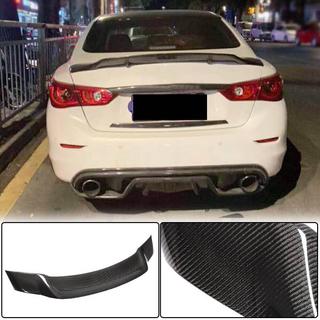 Spoiler V2 (pentru Q50, Carbon) Infiniti Q50/Q60 2013-2024 foto 2