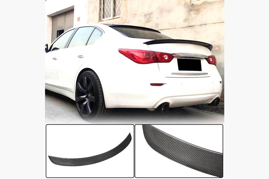 Infiniti Q50/Q60 2013-2024 Spoiler V3 (pentru Q50, Carbon) Image
