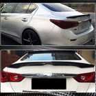 Infiniti Q50/Q60 2013-2024 Spoiler V4 (pentru Q50, Carbon) foto 4