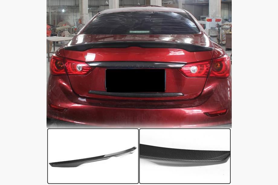 Infiniti Q50/Q60 2013-2024 Spoiler V4 (pentru Q50, Carbon) Image