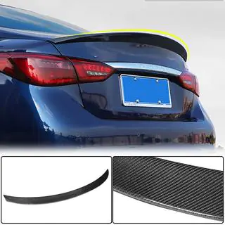 Spoiler V7 (pentru Q50, Carbon) Infiniti Q50/Q60 2013-2024 foto 1