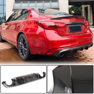 Difuzor Bara Spate V2 pentru Q50 Base/Sport 2018-2023 Carbon Infiniti Q50/Q60 2013-2024 foto 1