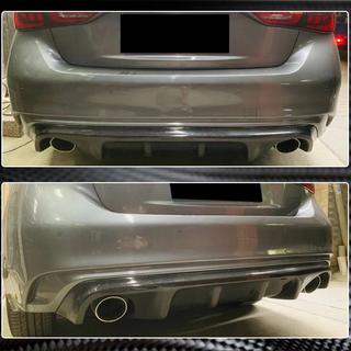Difuzor Bara Spate V2 pentru Q50 Base/Sport 2018-2023 Carbon Infiniti Q50/Q60 2013-2024 foto 4