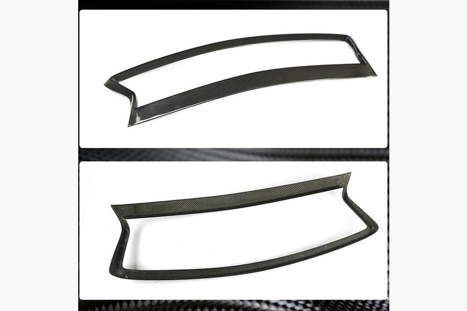 Infiniti Q50/Q60 2013-2024 Rama grila fata (pentru Q50 2018-2022, Carbon) Foto 6
