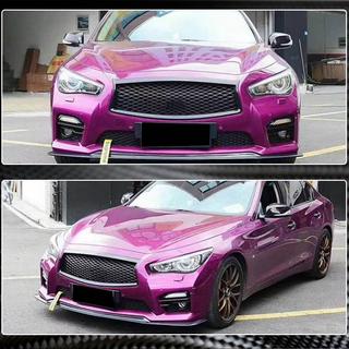 Lip Bara Fata V1 pentru Q50 Sport 2014-2017 Carbon Infiniti Q50/Q60 2013-2024 foto 3