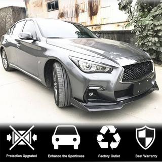 Lip Bara Fata V2 pentru Q50 Sport 2018-2022 Carbon Infiniti Q50/Q60 2013-2024 foto 3