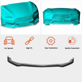 Lip bara fata V1 pentru Q60 2016-2022 Carbon Infiniti Q50/Q60 2013-2024 foto 2