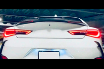 Infiniti Q50/Q60 2013-2024 Spoiler V2 (pentru Q60 2016-2022, Carbon) foto 5