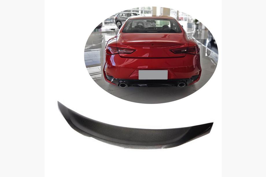 Infiniti Q50/Q60 2013-2024 Spoiler V3 (pentru Q60 2016-2022, Carbon) Image