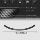 Infiniti Q50/Q60 2013-2024 Spoiler V4 (pentru Q60 2016-2022, Carbon) foto 4