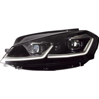 Faruri fata Silver FullLed Style (2012-2017, 2 buc.) Volkswagen Golf 7/E-Golf 2012-2020
