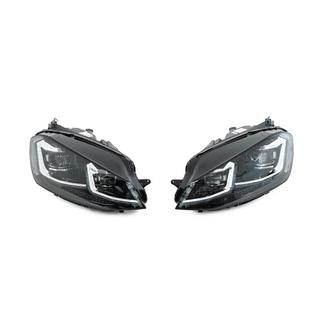 Faruri fata cu module Silver FullLed Style (2012-2017, set 2 buc) Volkswagen Golf 7/E-Golf 2012-2020 foto 1