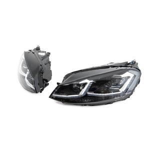 Faruri fata cu module Silver FullLed Style (2012-2017, set 2 buc) Volkswagen Golf 7/E-Golf 2012-2020 foto 4