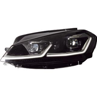 Faruri fata Silver FullLed (2017-2020, 2 buc) Volkswagen Golf 7/E-Golf 2012-2020