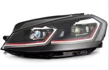Volkswagen Golf 7/E-Golf 2012-2020 Faruri fata Red FullLed (2017-2020, 2 buc) foto 1
