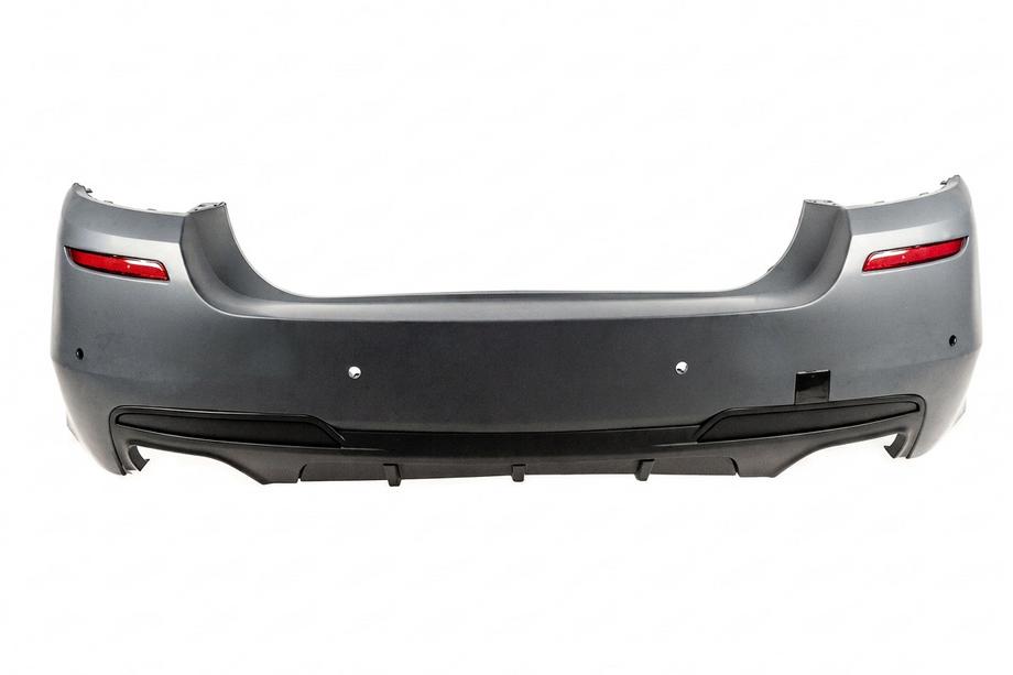 BMW 5 Series F10/F11 2010–2016 Bara spate cu difuzor M-Performance (pentru F10, pentru evacuare dubla pe ambele parti) Image