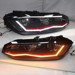Faruri fata Full LED Red (2 buc)