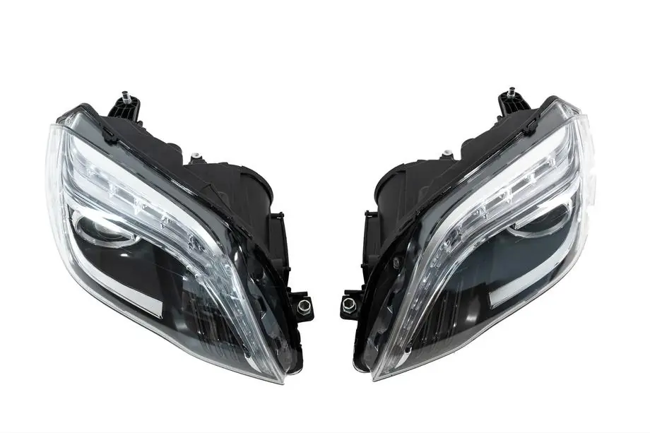 Mercedes GLK class X204 2008-2015 Faruri fata LED (2012-2015, 2 buc.) Foto 4