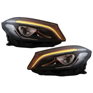 Faruri fata Full LED (2 buc) Mercedes A-сlass W176 2012-2018 foto 3