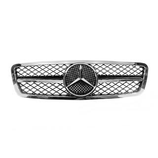 Grila Fata AMG Mercedes C-class W203 2000-2007 foto 4