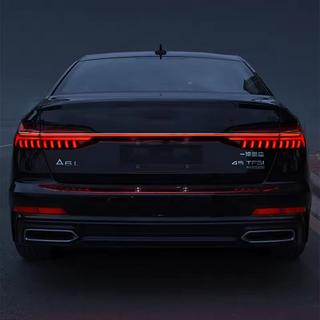 Stopuri spate LED pentru capac portbagaj Audi A6 C8 2018–2025 foto 1