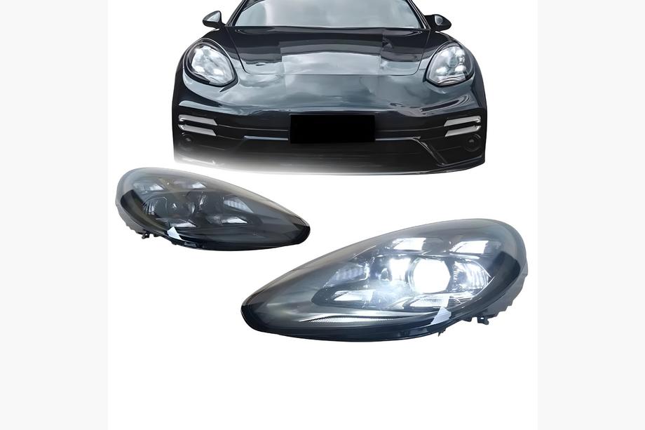 Porsche Panamera 2009-2016 Faruri fata design 2017+ (pentru 2009-2013, 2 buc) Foto 1
