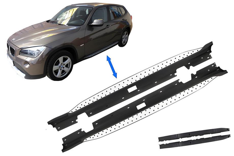 BMW X1 E84 2009-2015 Praguri originale (2 buc, aluminiu) Image