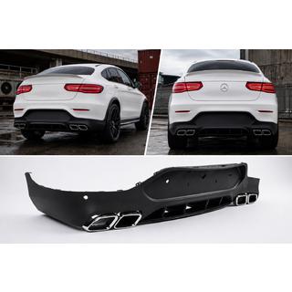 Difuzor Spate cu Tipsuri Silver (Design AMG63) foto 1