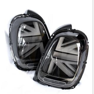 Stopuri spate LED stil Union Jack Black (2 buc) Mini Cooper F55/56/57 2014-2023 foto 2