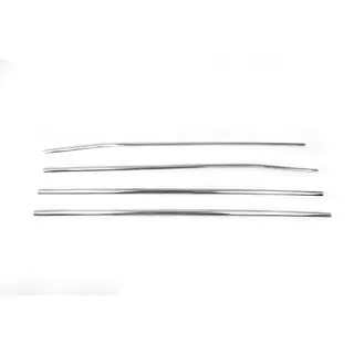 Molduri Geamuri (4 buc, Inox) foto 2