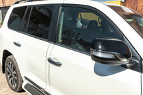 Toyota Land Cruiser 200 2007-2021 Moldura geamuri (6 buc, inox) foto 14