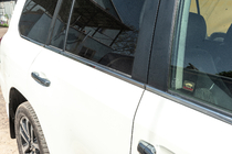 Toyota Land Cruiser 200 2007-2021 Moldura geamuri (6 buc, inox) foto 1