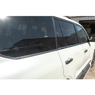 Moldura geamuri (6 buc, inox) Toyota Land Cruiser 200 2007-2021 foto 3